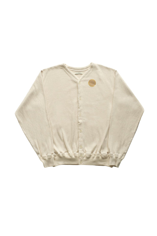 OLD JOE - RIBBED OPEN-FRONT UNDER SHIRTS - NATURAL