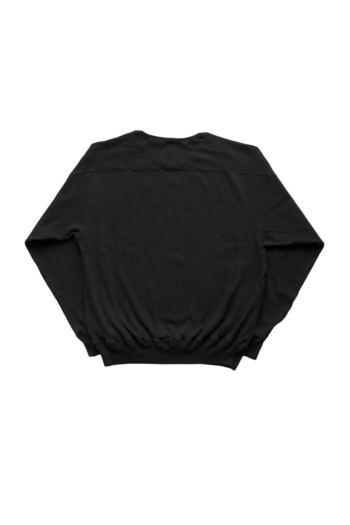 OLD JOE - RIBBED CREW-NECK UNDER SHIRTS - BLACK