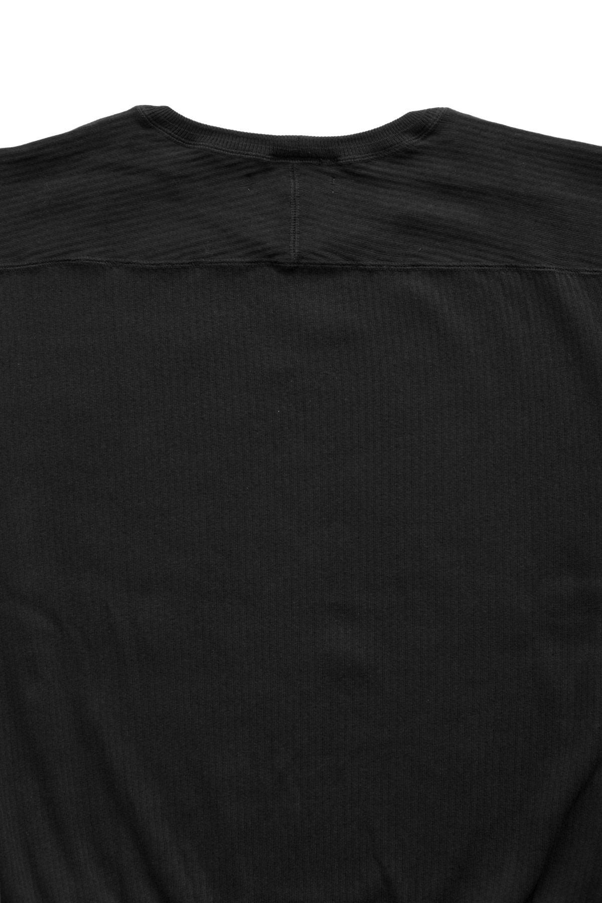 OLD JOE - RIBBED CREW-NECK UNDER SHIRTS - BLACK