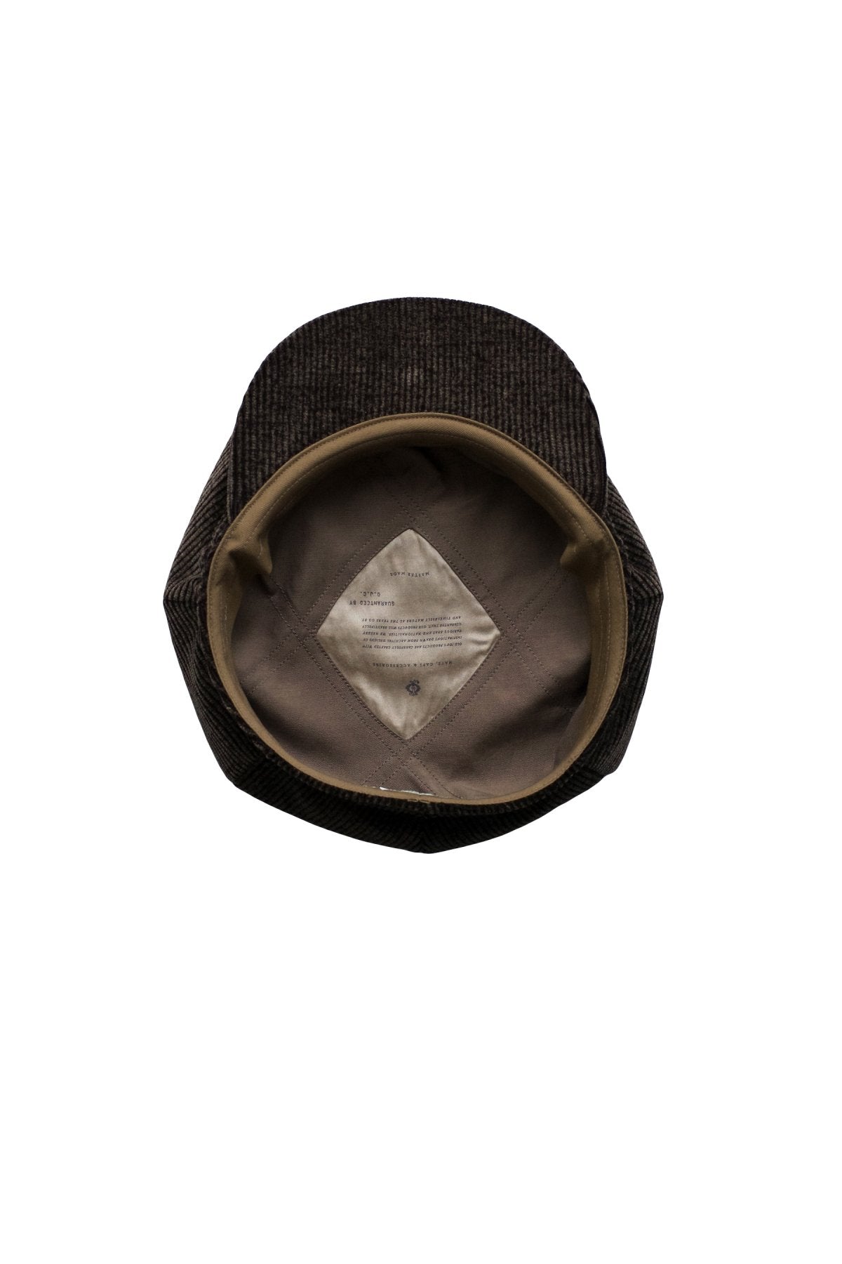 OLD JOE - ONE-PIECE TOP PEAKED CAP - ESPRESSO