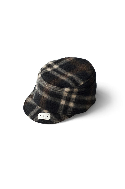 OLD JOE - MINER CAP - BLACK PLAID