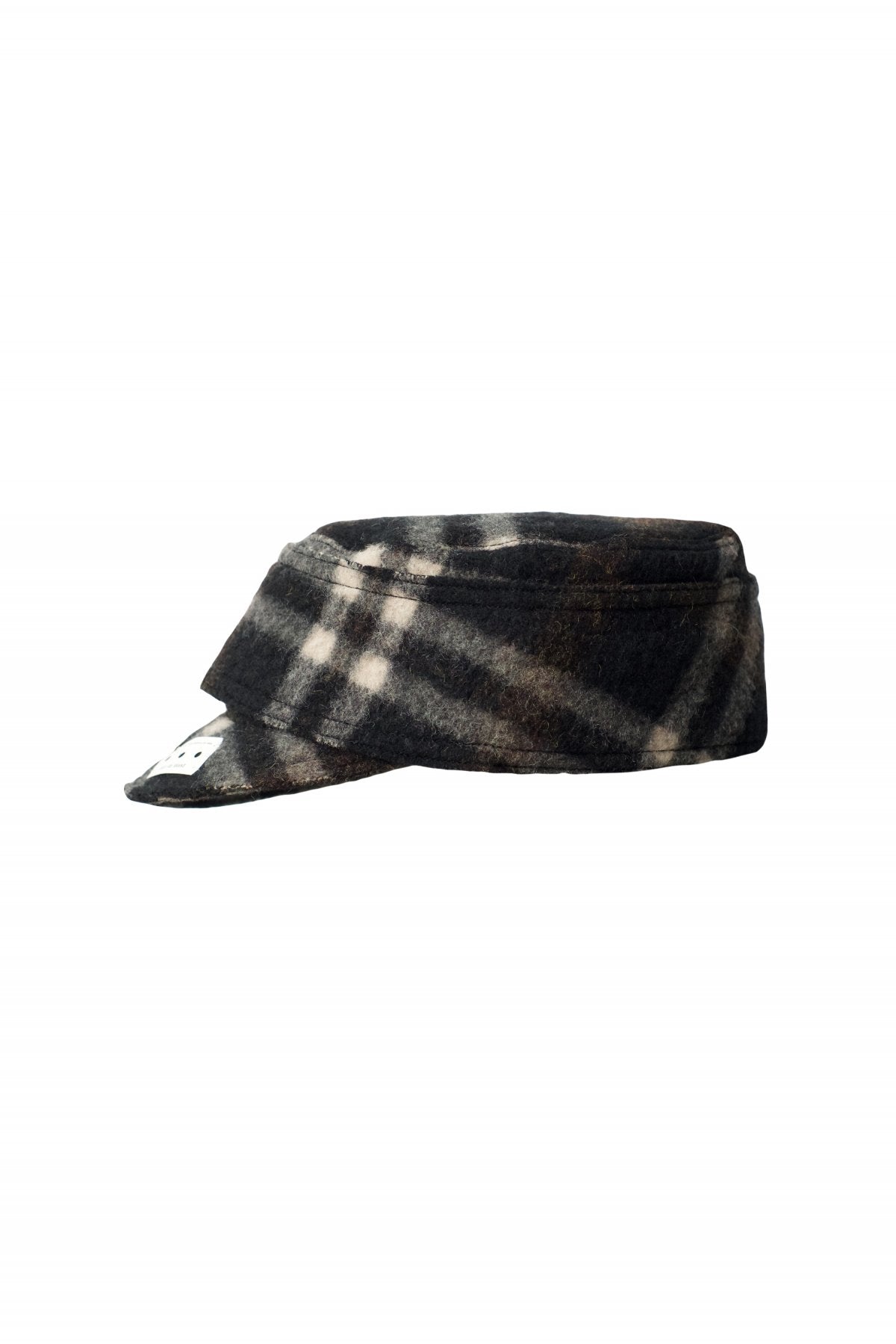 OLD JOE - MINER CAP - BLACK PLAID