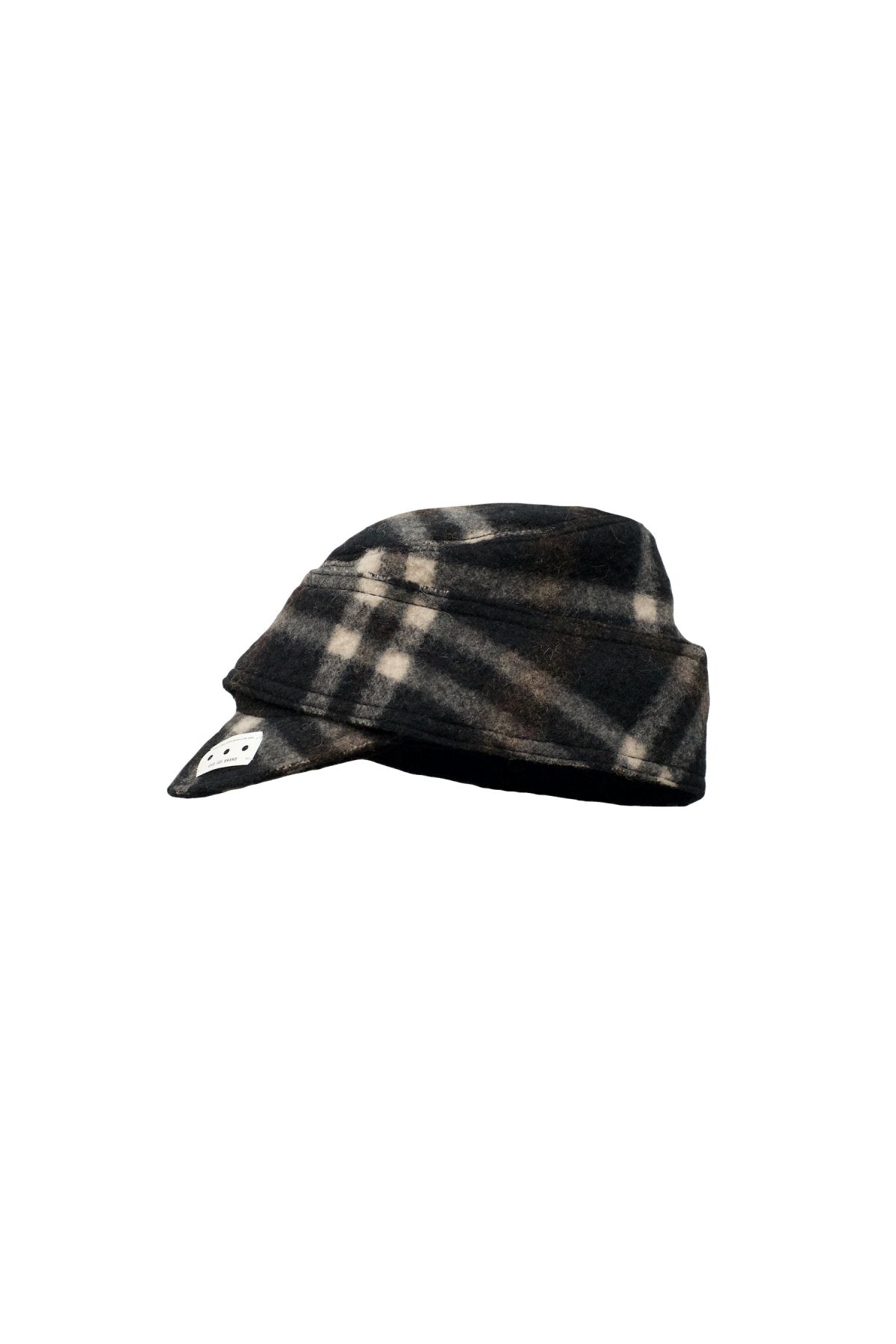 OLD JOE - MINER CAP - BLACK PLAID