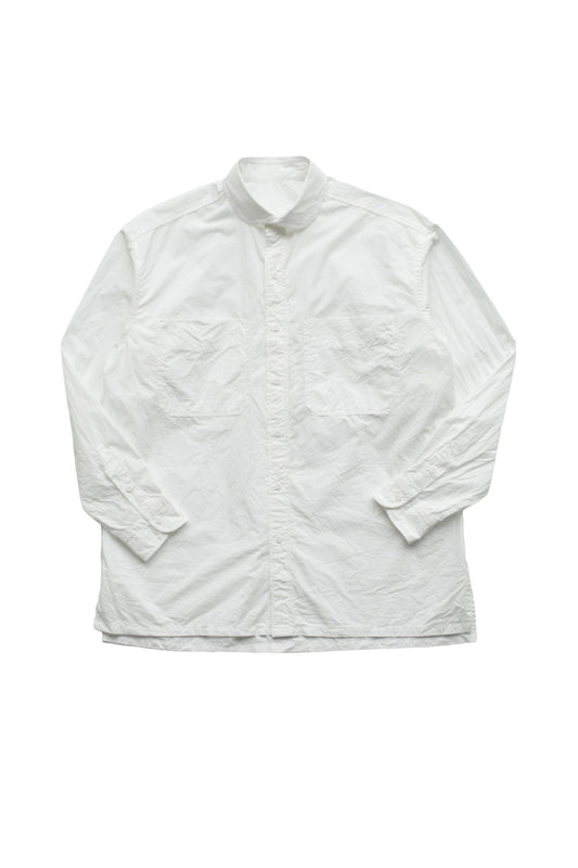 Porter Classic - WIDE POCKET SHIRT - WHITE