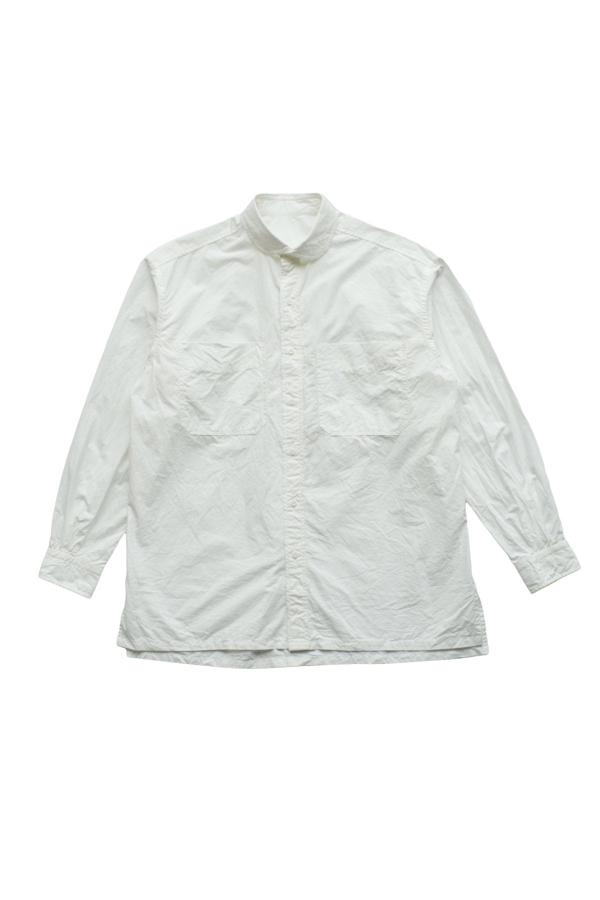 Porter Classic - WIDE POCKET SHIRT - WHITE