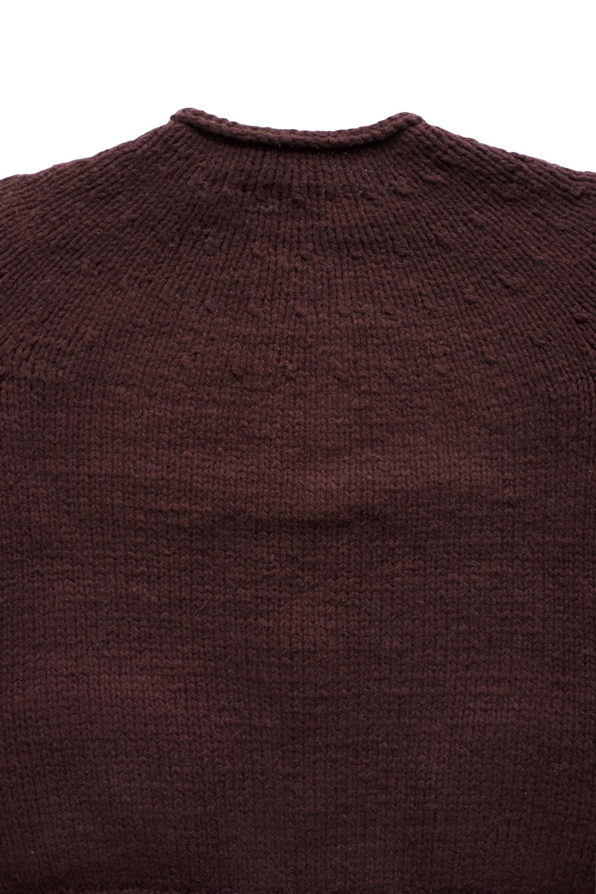 OLD JOE - ZIP UP CREW-NECK COWCHAIN - PORT