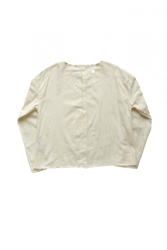 humoresque - PLAIN BLOUSE - NATURAL