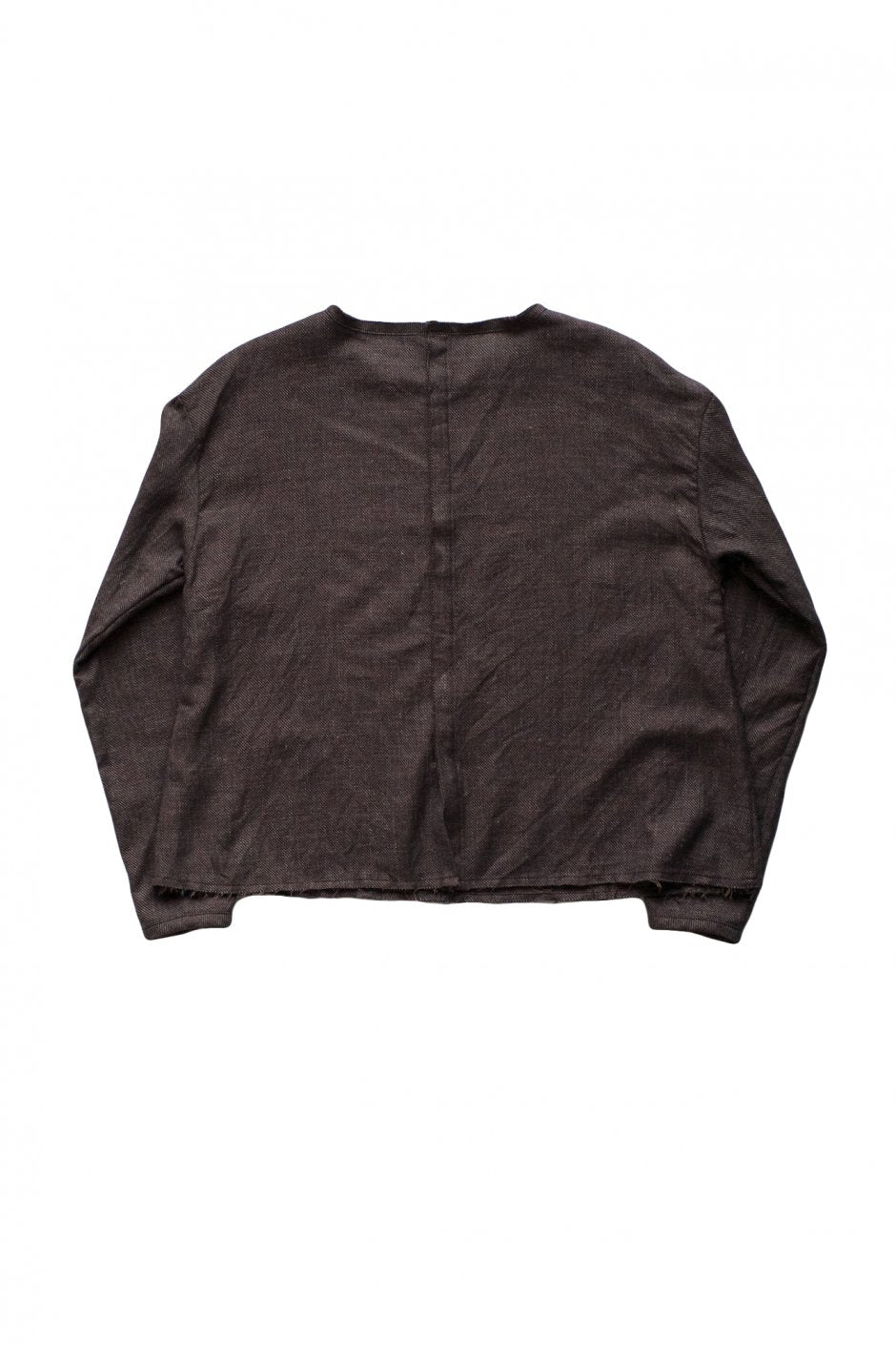 humoresque - PLAIN BLOUSE - BROWN