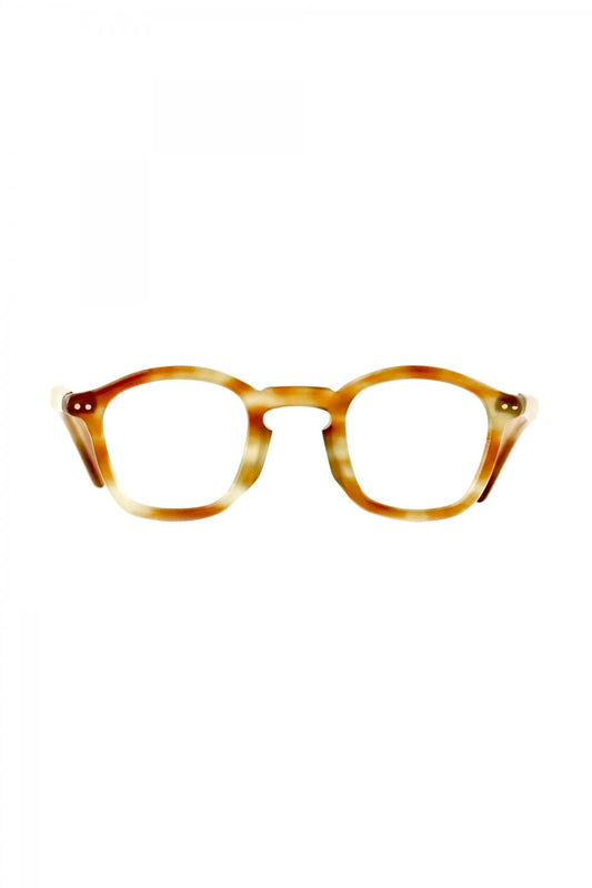 1950S FRANCE VINTAGE EYEGLASS - AMBER - OPT-502