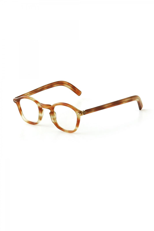 1950S FRANCE VINTAGE EYEGLASS - AMBER - OPT-502