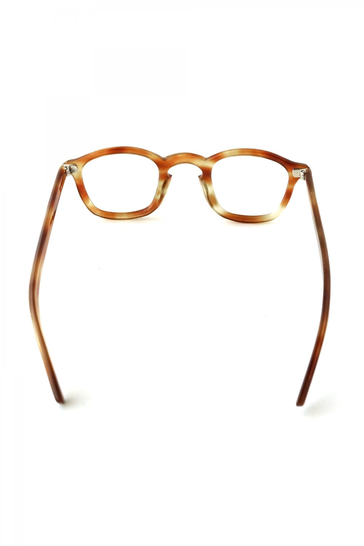 1950S FRANCE VINTAGE EYEGLASS - AMBER - OPT-502