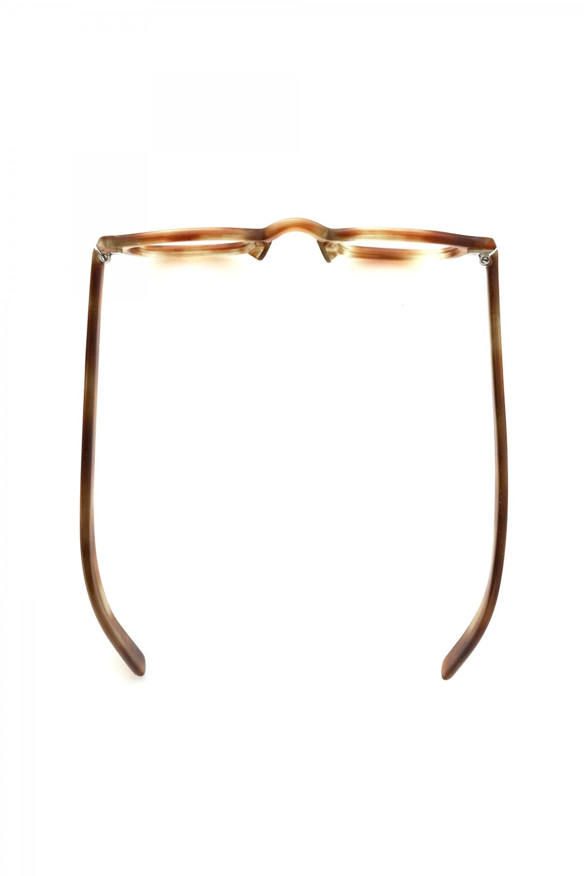 1950S FRANCE VINTAGE EYEGLASS - AMBER - OPT-502