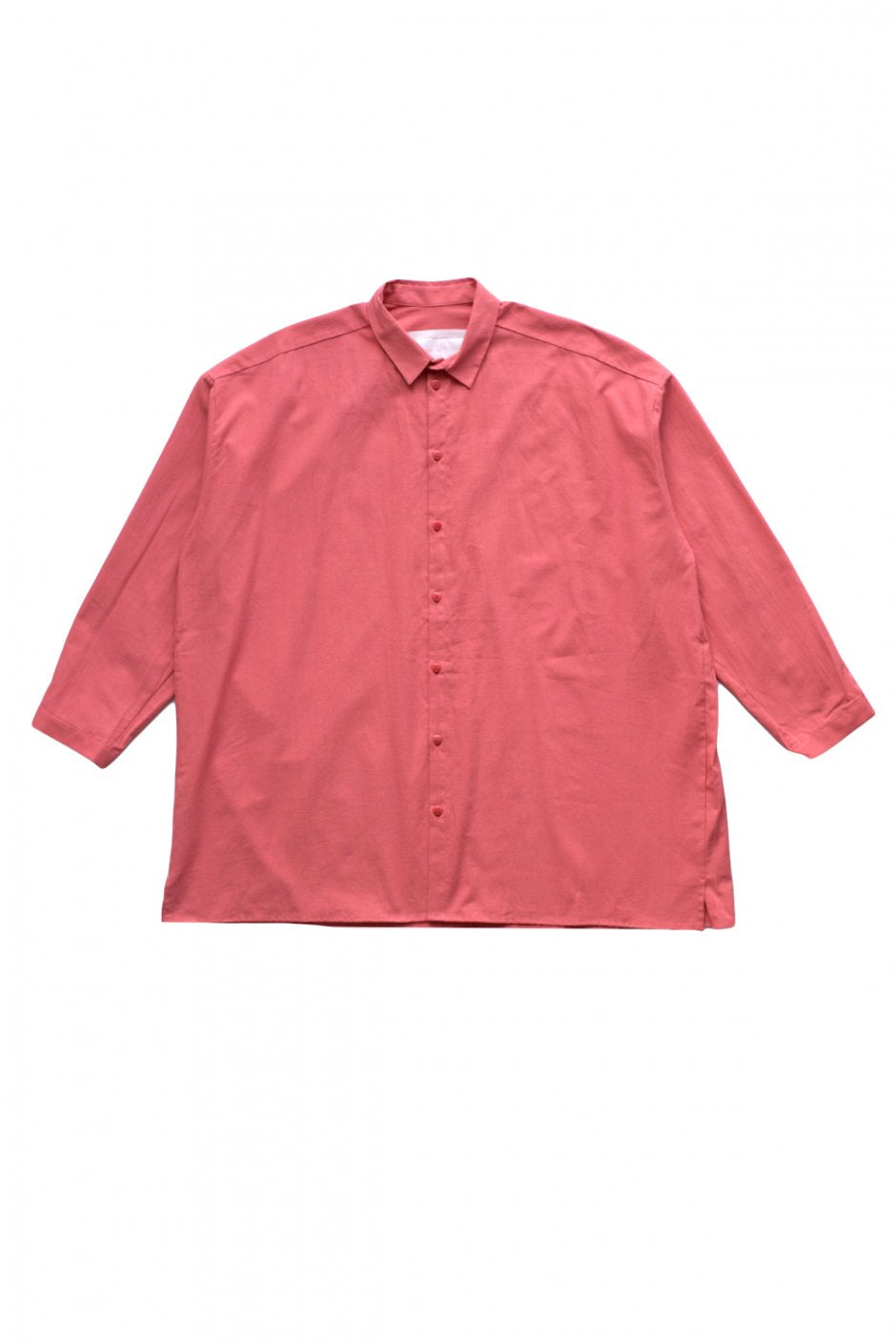 toogood - THE DRAUGHTSMAN SHIRT LONG - CALICO LW - FLESH PINK