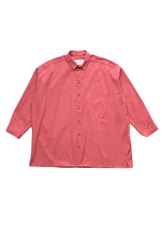 toogood - THE DRAUGHTSMAN SHIRT LONG - CALICO LW - FLESH PINK