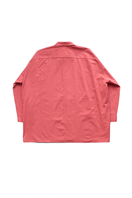 toogood - THE DRAUGHTSMAN SHIRT LONG - CALICO LW - FLESH PINK