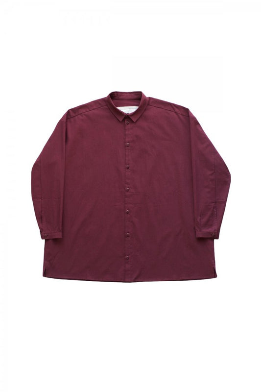 toogood - THE DRAUGHTSMAN SHIRT LONG - CALICO LW - MADDER