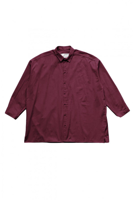 toogood - THE DRAUGHTSMAN SHIRT LONG - CALICO LW - MADDER