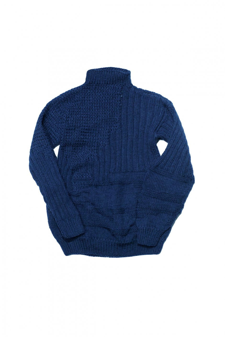 toogood - THE SCULPTOR JUMPER - TEXTRED MERINO WOOL - INK