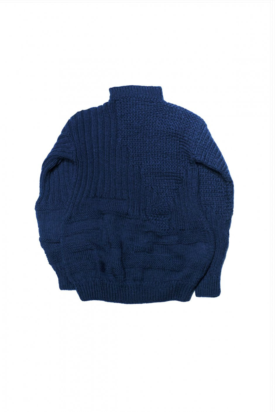 toogood - THE SCULPTOR JUMPER - TEXTRED MERINO WOOL - INK