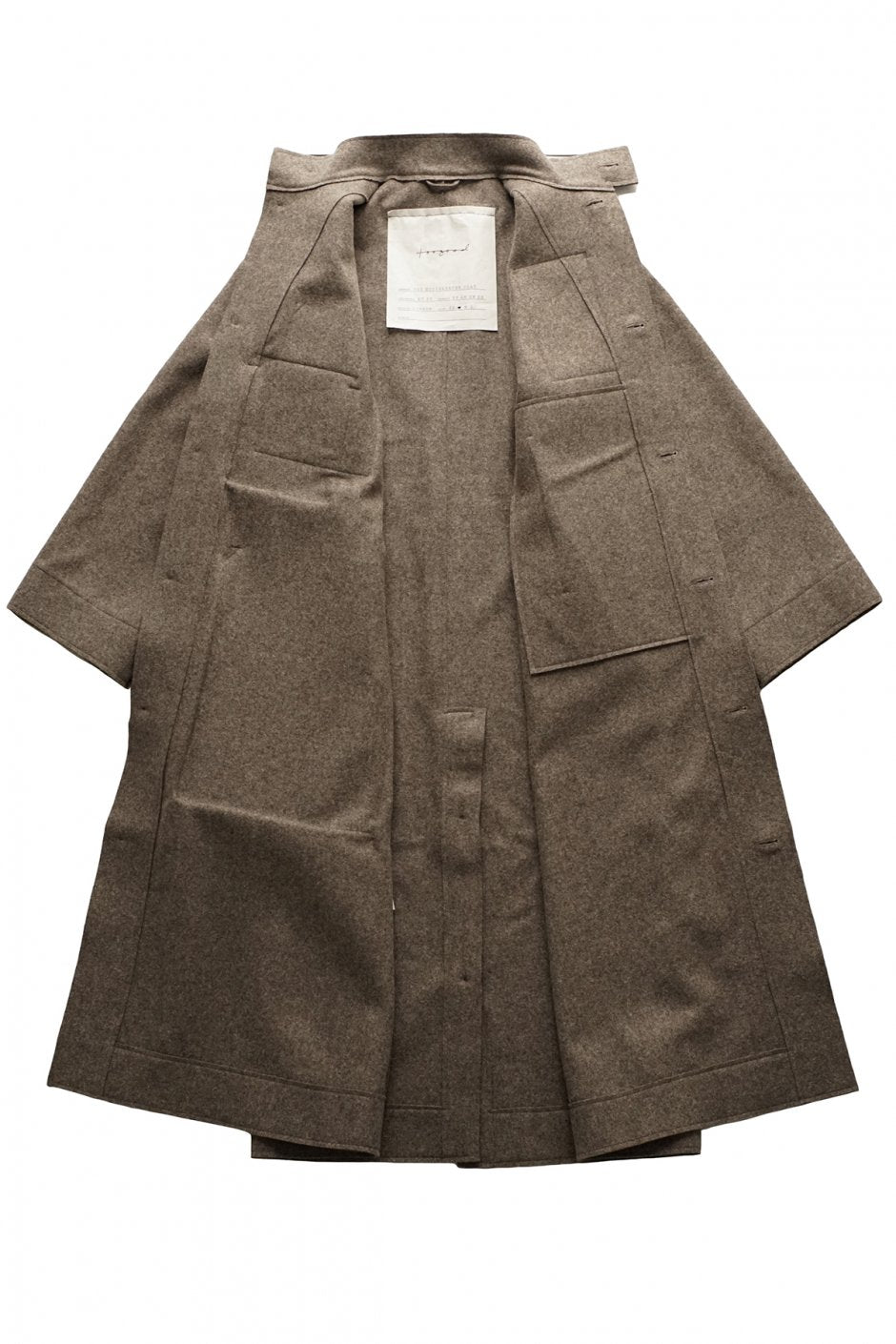 toogood - THE HOUSEKEEPER COAT - FELT - MUD