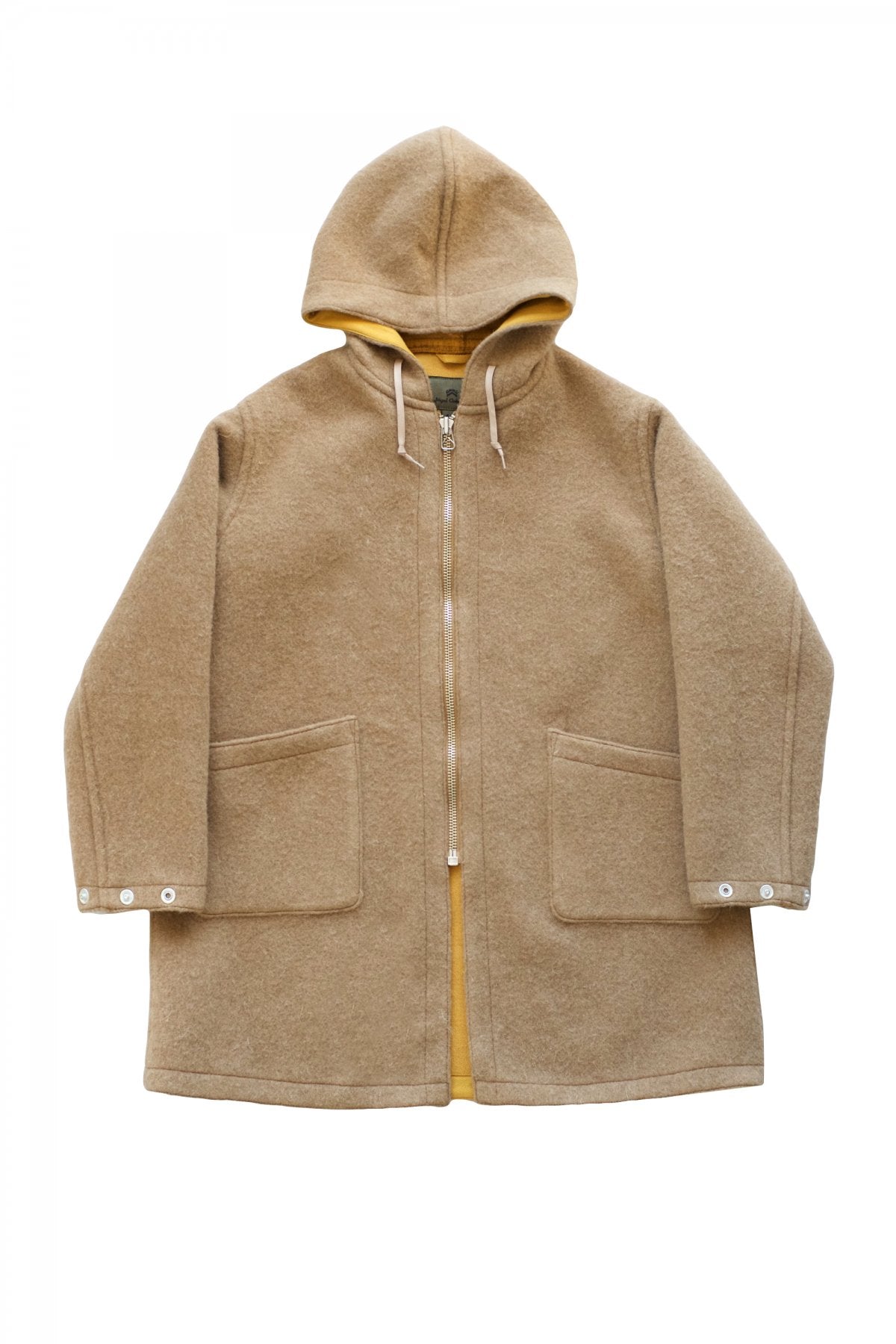 Nigel Cabourn - REVERSIBLE WARM UP COAT - BEIGE