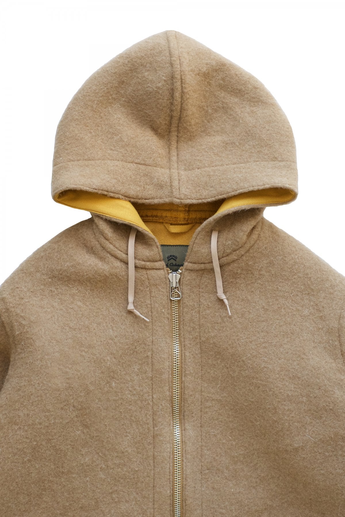 Nigel Cabourn - REVERSIBLE WARM UP COAT - BEIGE