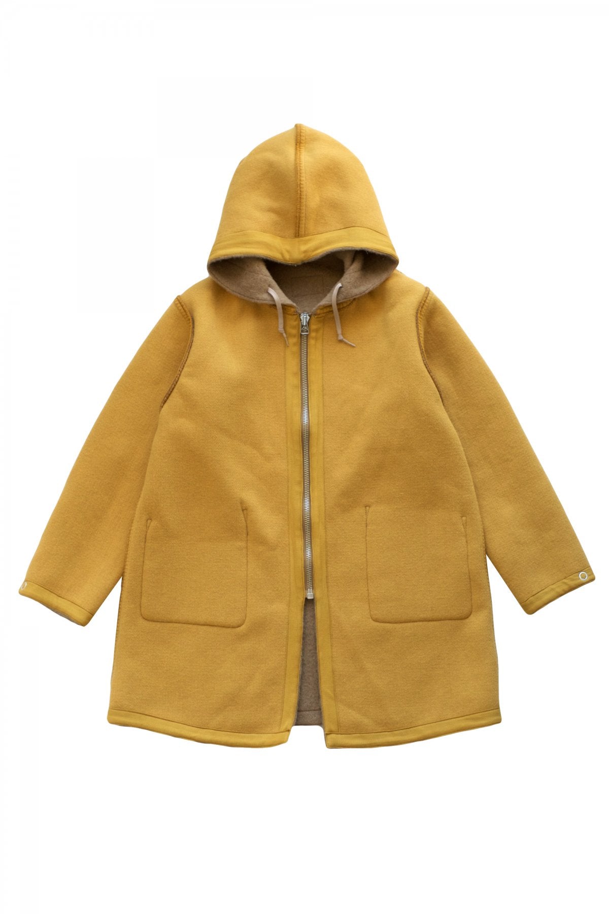 Nigel Cabourn - REVERSIBLE WARM UP COAT - BEIGE