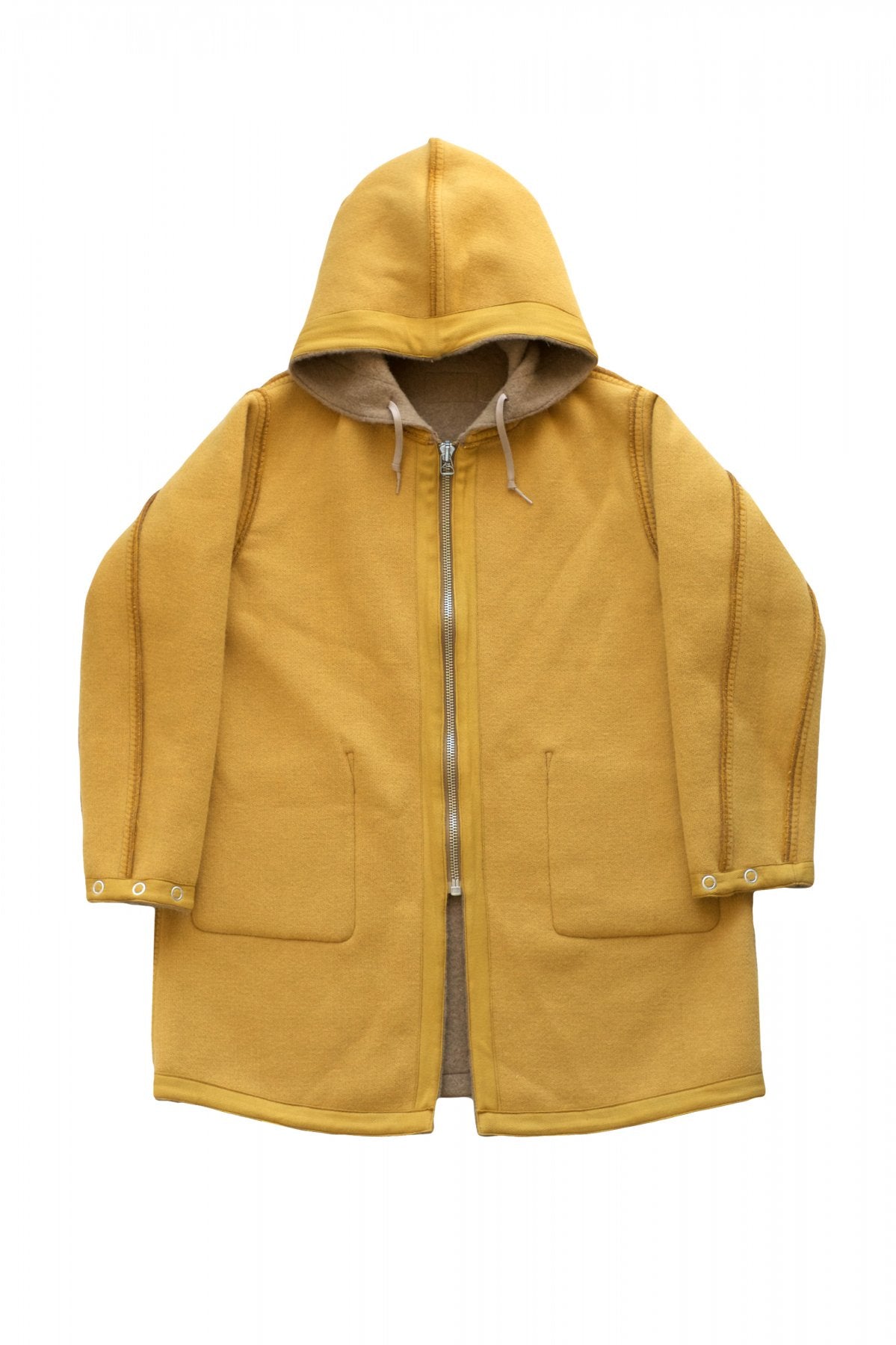 Nigel Cabourn - REVERSIBLE WARM UP COAT - BEIGE