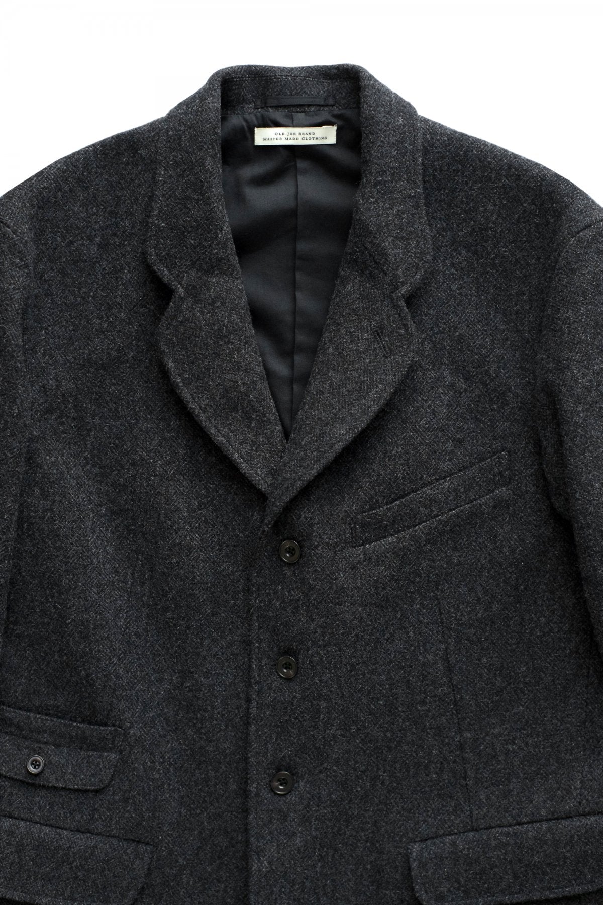 OLD JOE - SINGLE-BREASTED GENTS JACKET - DIAMOND WEAVE