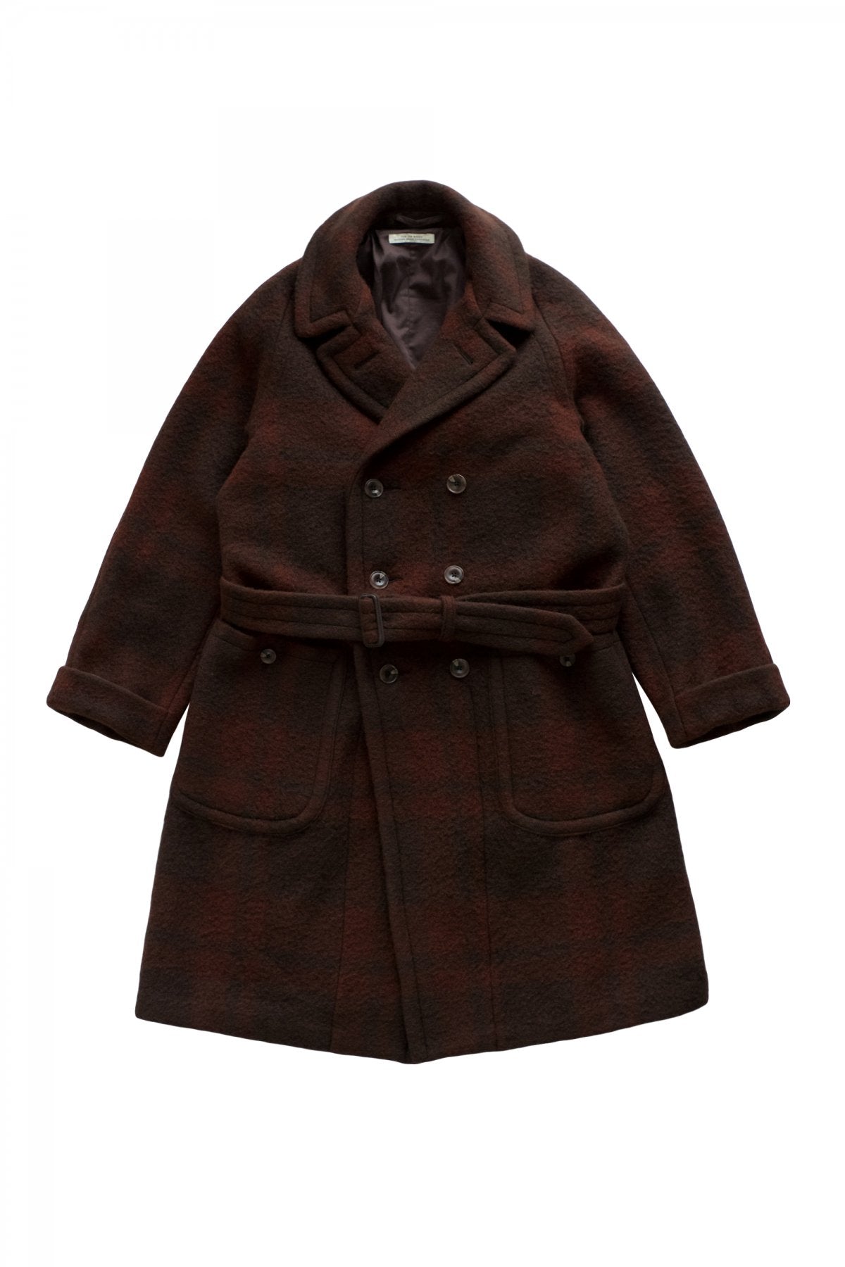 OLD JOE - PILLING MELTON MACKINAW COAT - PORT PLAID