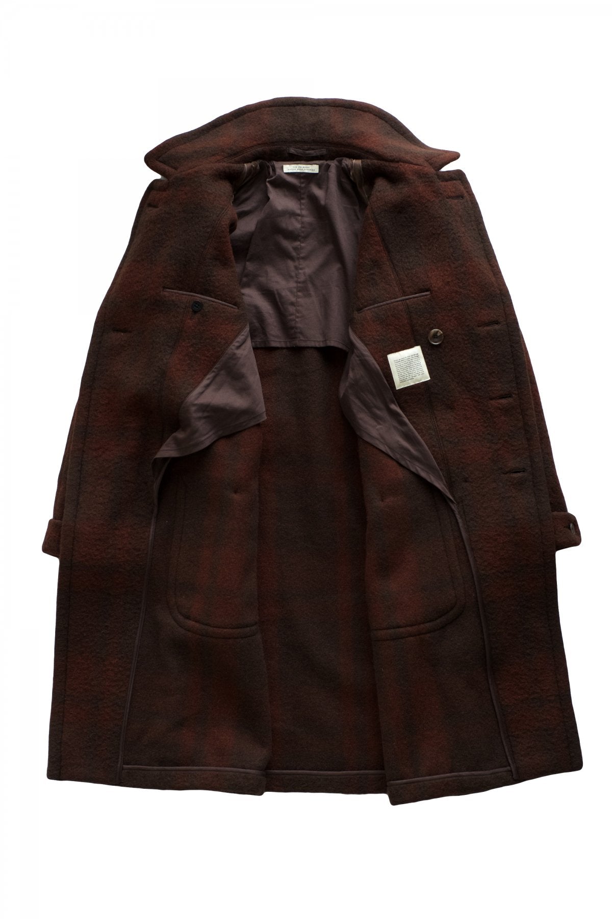 OLD JOE - PILLING MELTON MACKINAW COAT - PORT PLAID