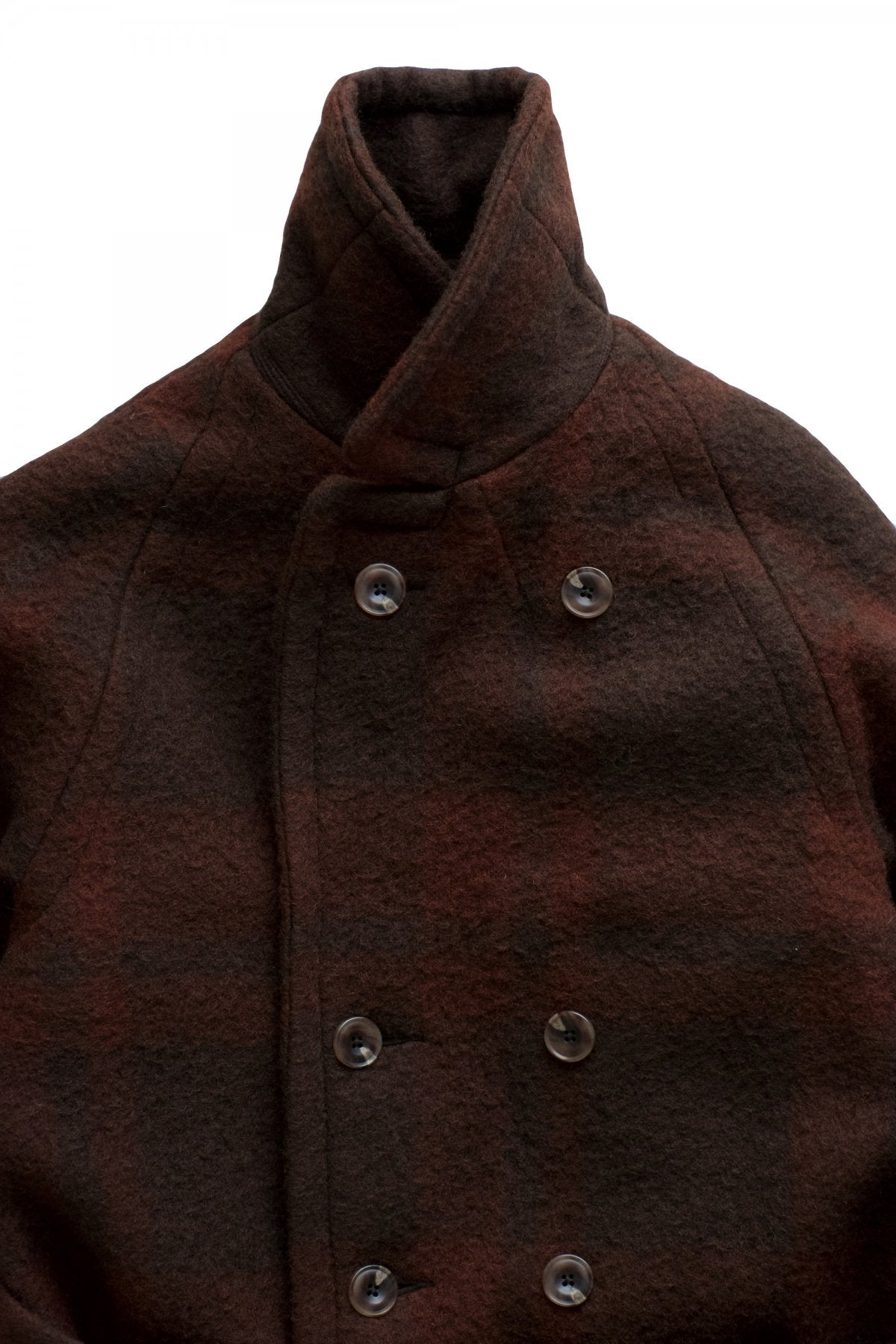 OLD JOE - PILLING MELTON MACKINAW COAT - PORT PLAID