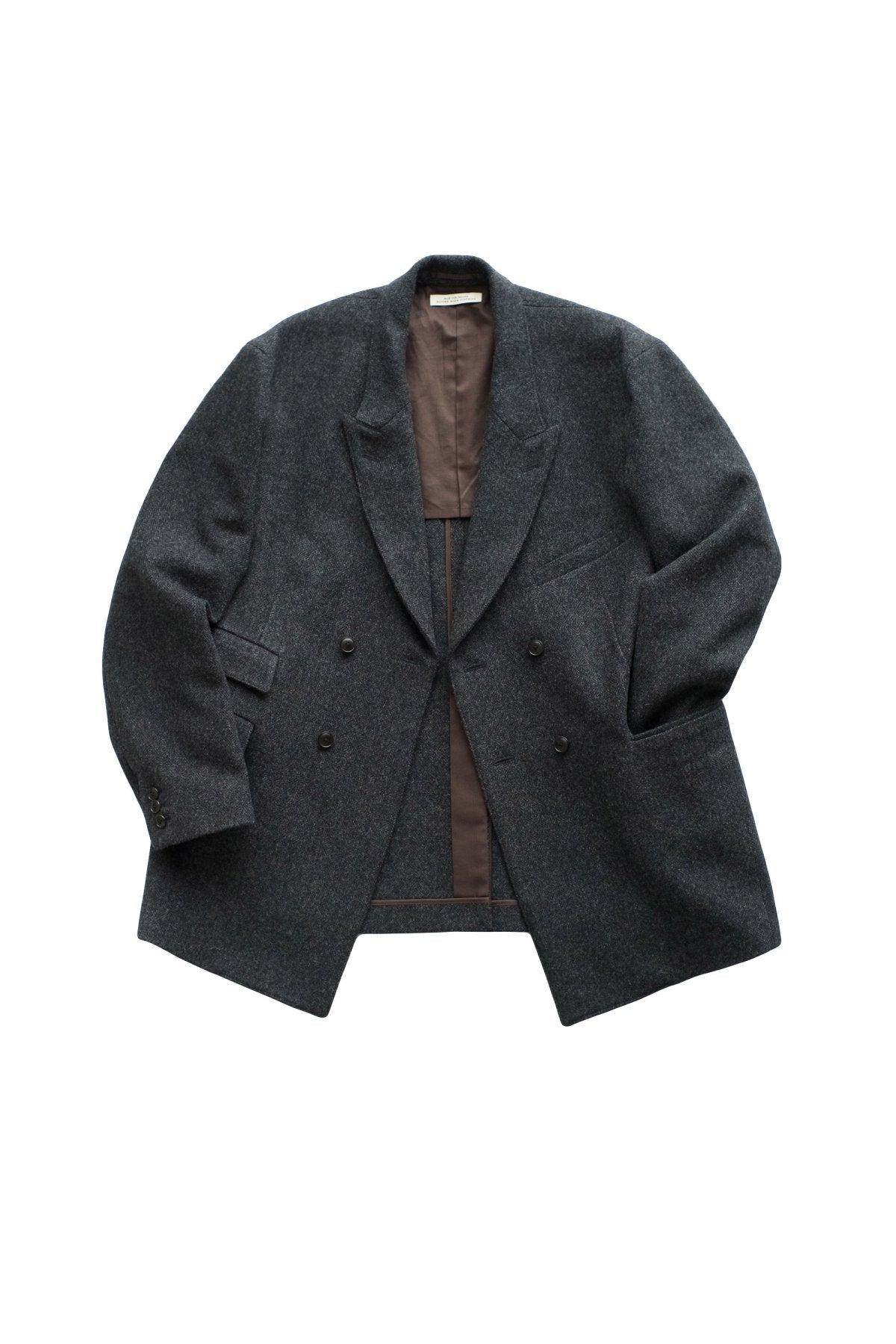 OLD JOE ★★★ - EXCLUSIVE DOUBLE-BREASTED SWING JACKET - DIAMOND WEAVE