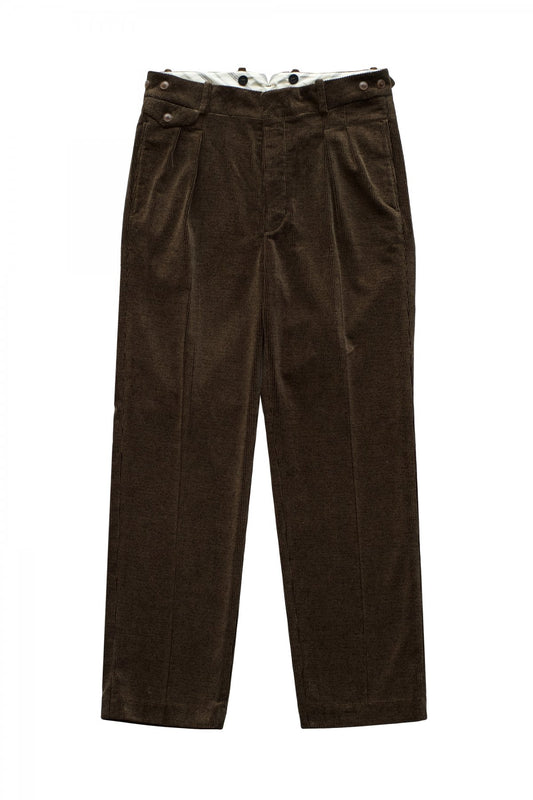 OLD JOE - DOUBLE-PLEATED DRAPE TROUSER - VARECH