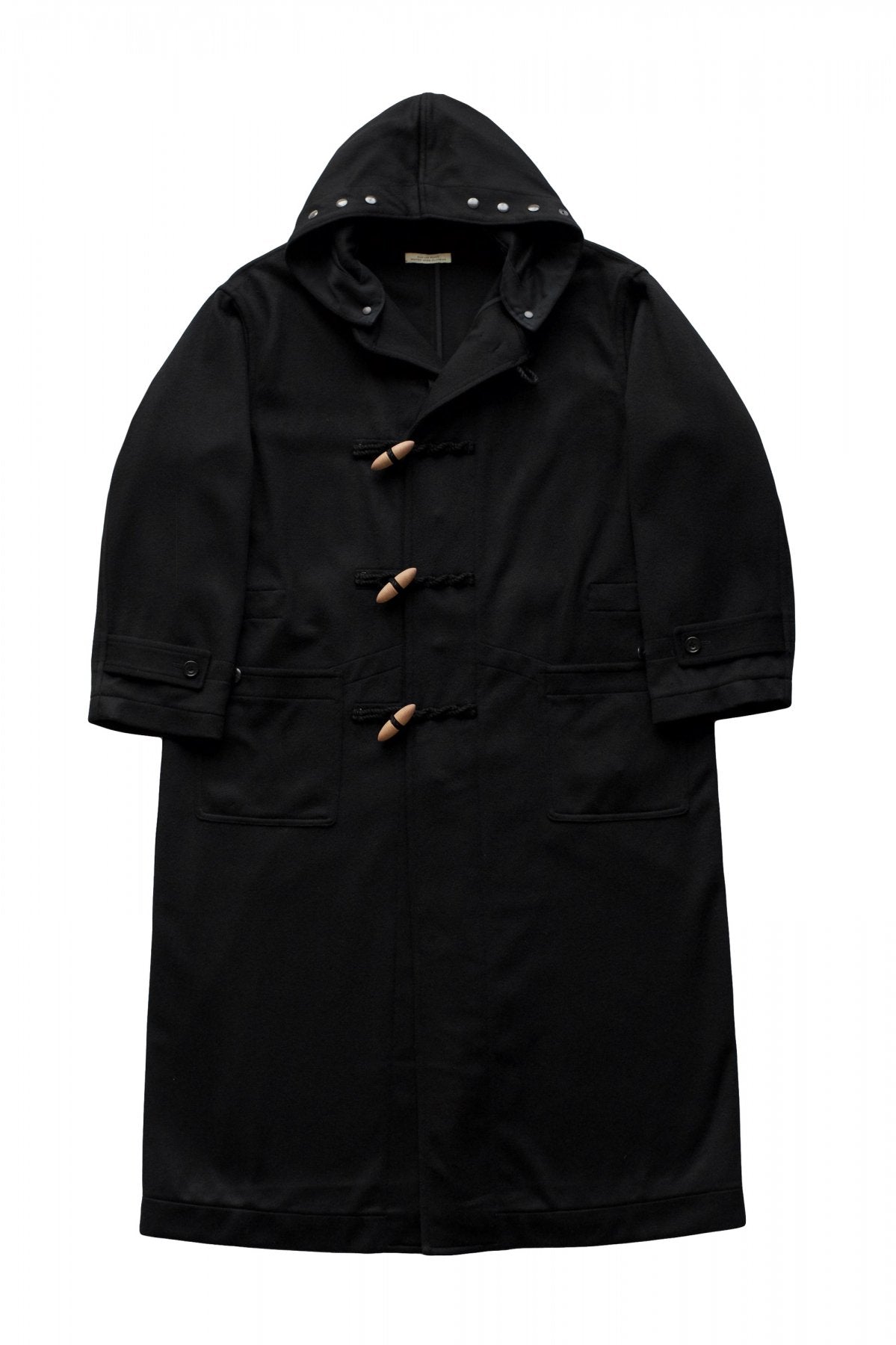 OLD JOE ★★★ - EXCLUSIVE HOODED WATCH COAT - CASHMERE BLACK