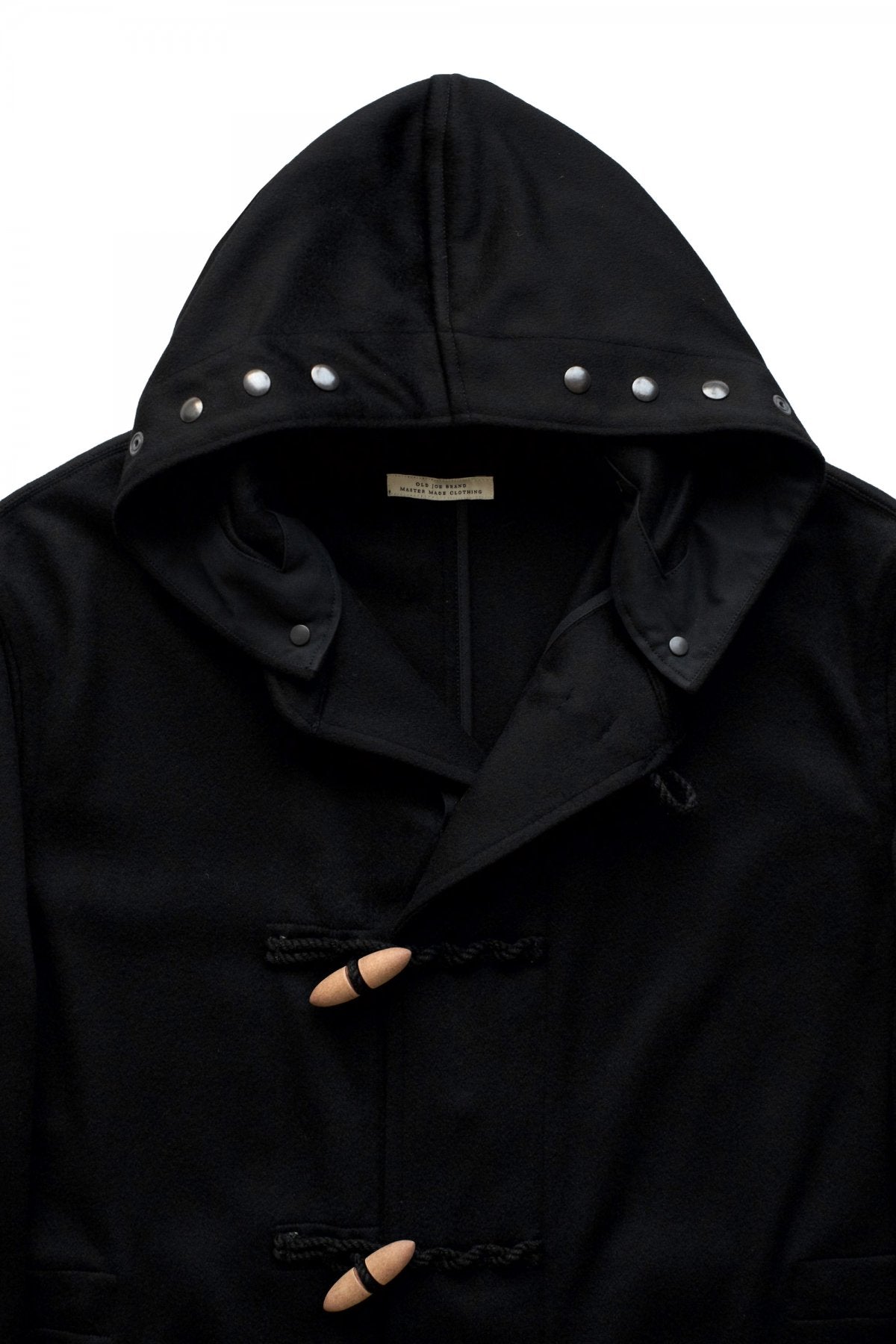 OLD JOE ★★★ - EXCLUSIVE HOODED WATCH COAT - CASHMERE BLACK