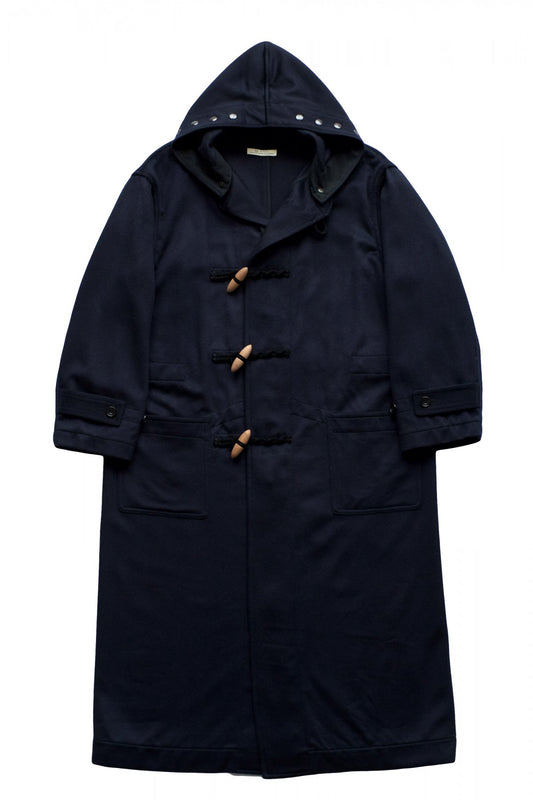 OLD JOE ★★★ - EXCLUSIVE HOODED WATCH COAT - CASHMERE NAVY