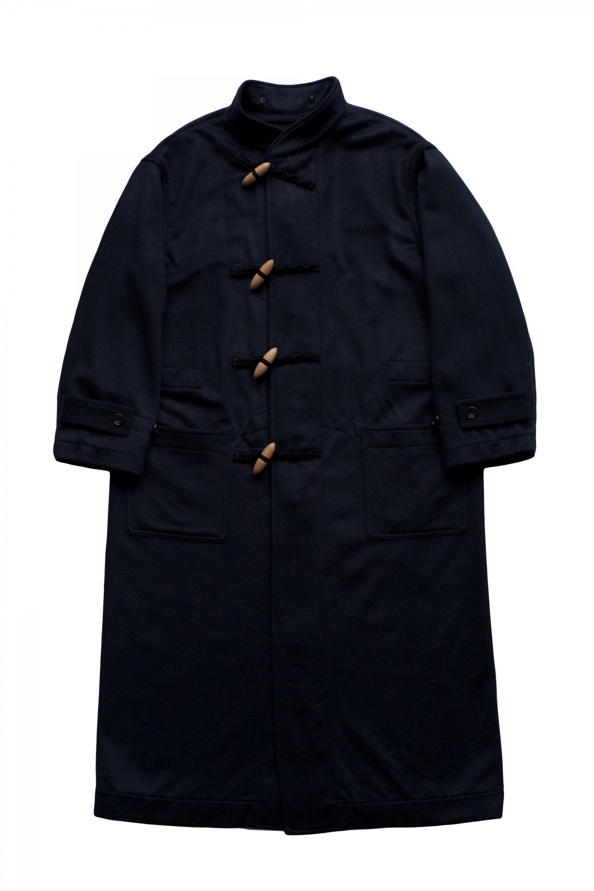 OLD JOE ★★★ - EXCLUSIVE HOODED WATCH COAT - CASHMERE NAVY