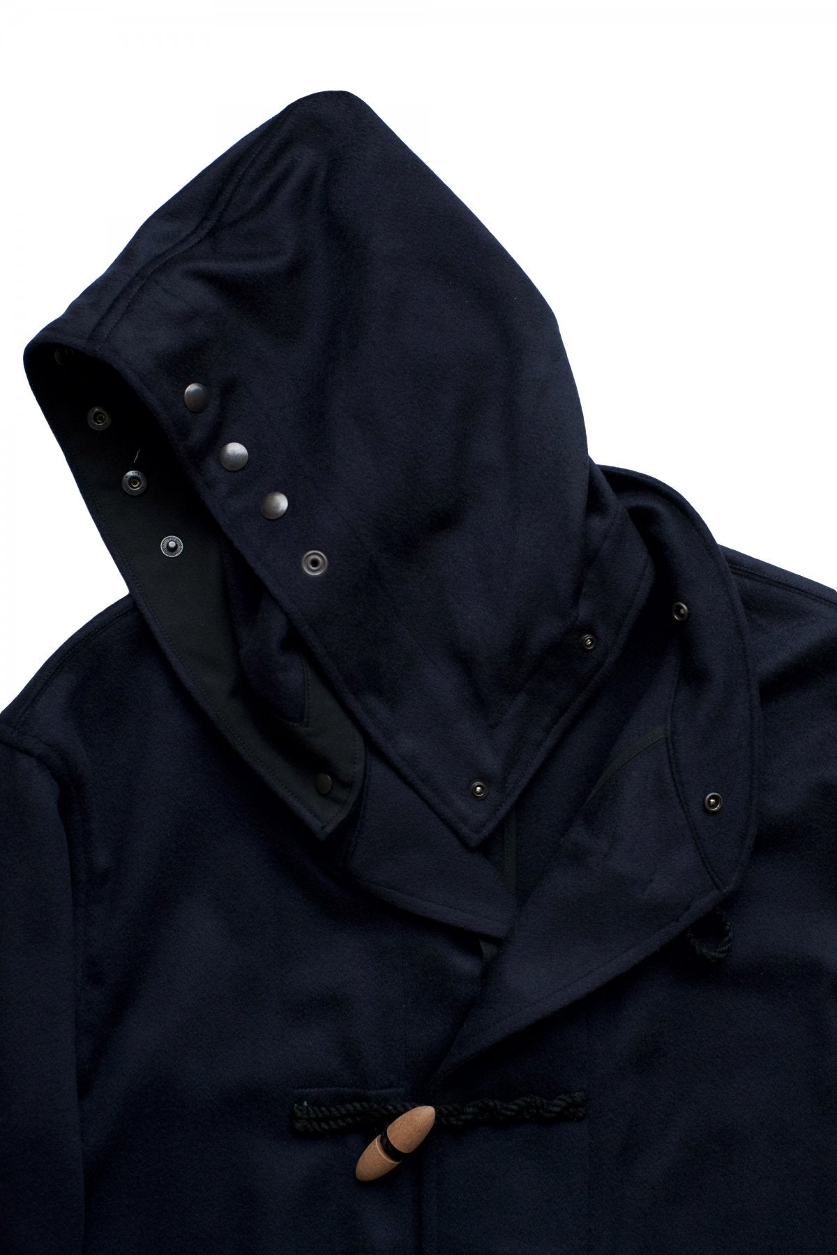 OLD JOE ★★★ - EXCLUSIVE HOODED WATCH COAT - CASHMERE NAVY