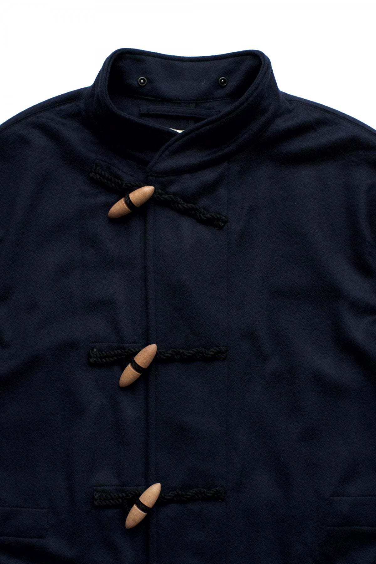 OLD JOE ★★★ - EXCLUSIVE HOODED WATCH COAT - CASHMERE NAVY