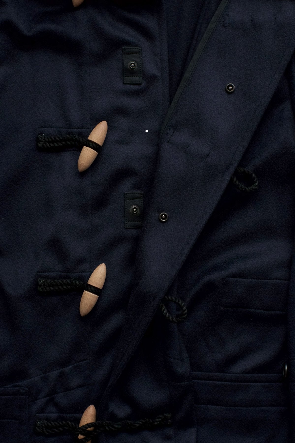 OLD JOE ★★★ - EXCLUSIVE HOODED WATCH COAT - CASHMERE NAVY