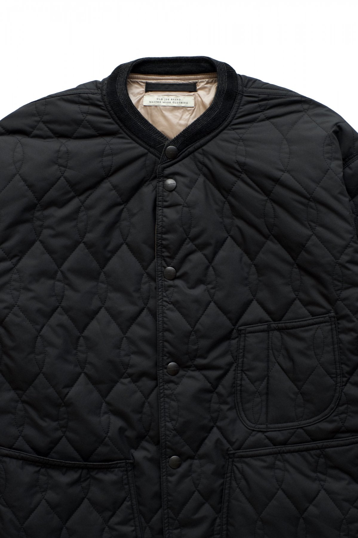 OLD JOE - QUILTED HUNTING LINER SHIRTS - BLACK