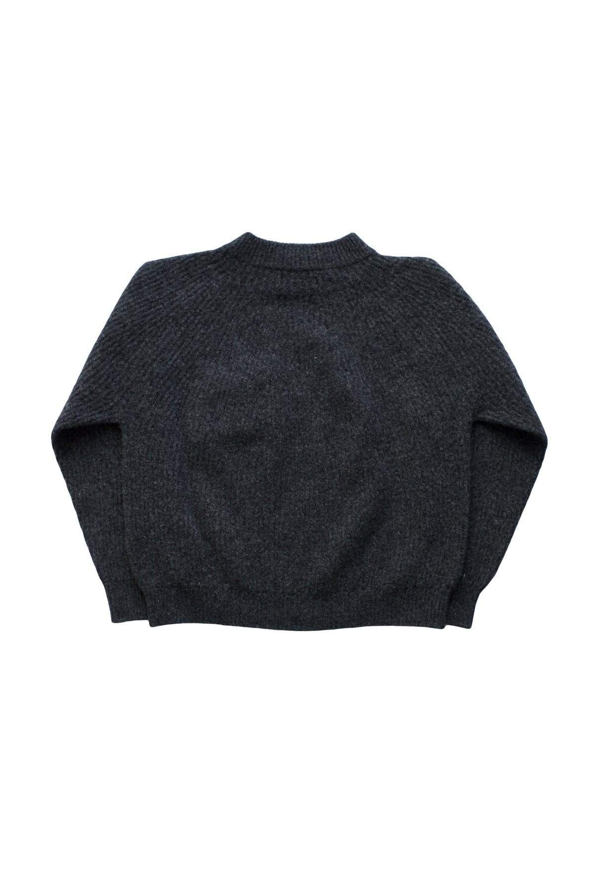 OLD JOE - MOCK-NECK SWEATER - GRAPHITE