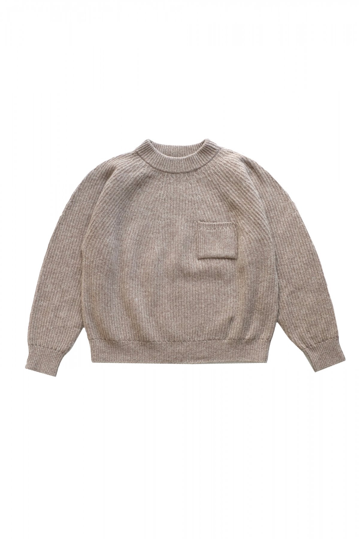 OLD JOE - MOCK-NECK SWEATER - TAUPE