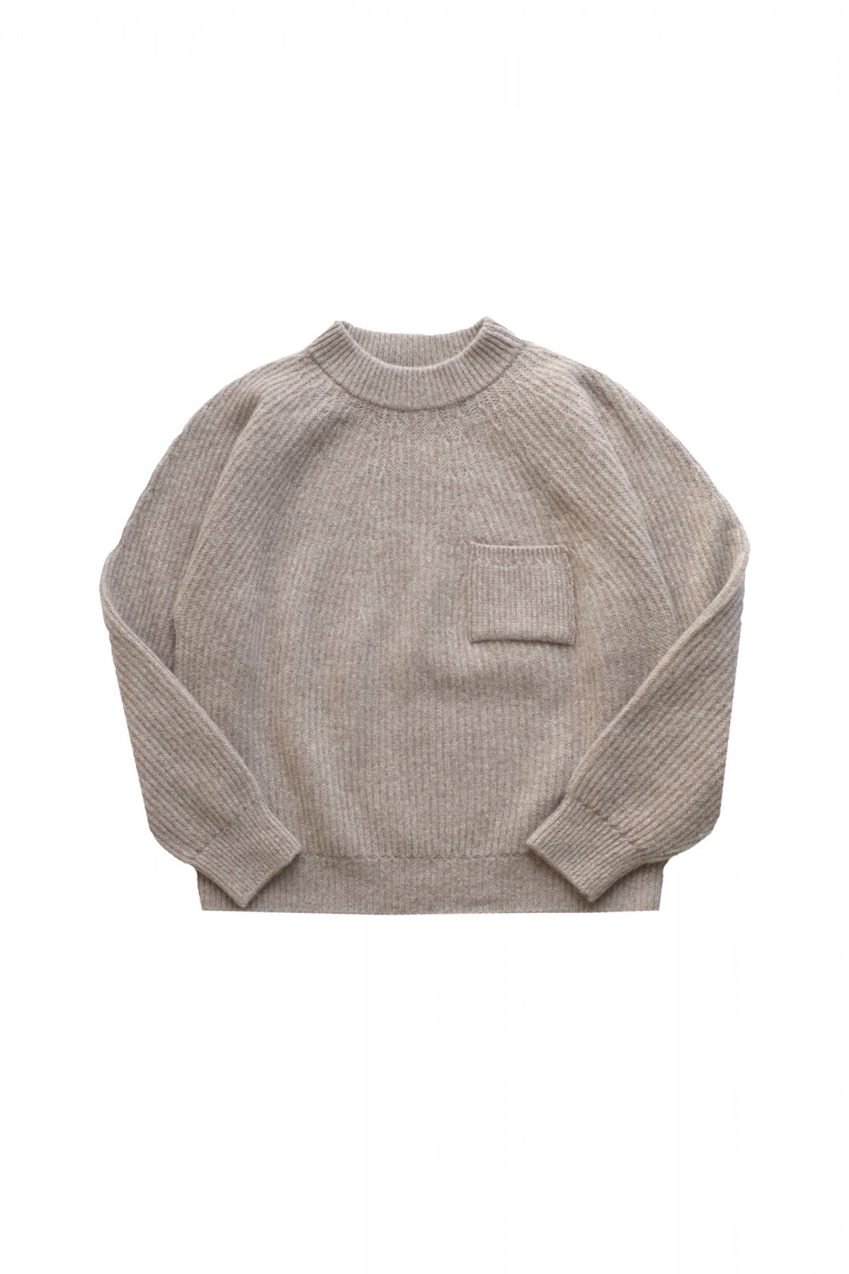 OLD JOE - MOCK-NECK SWEATER - TAUPE