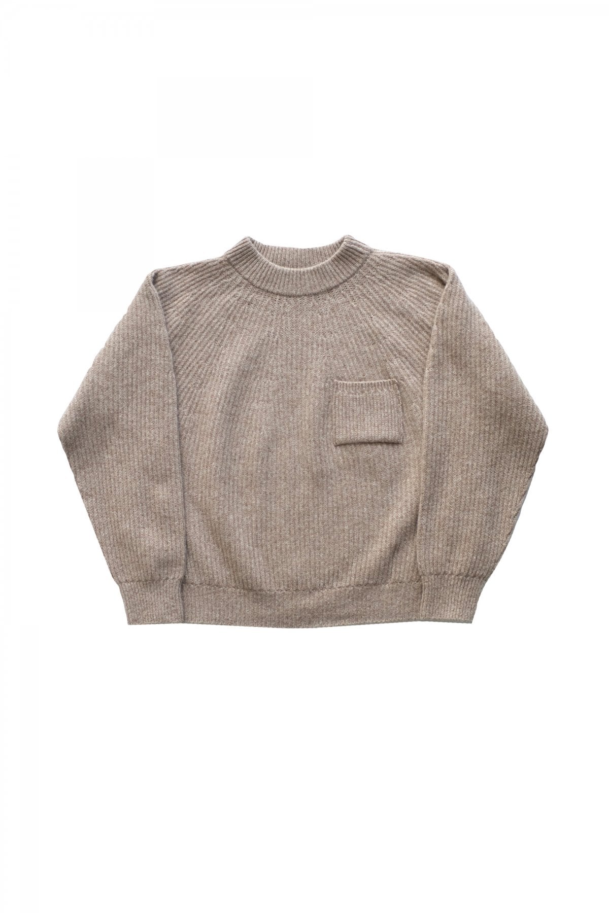 OLD JOE - MOCK-NECK SWEATER - TAUPE