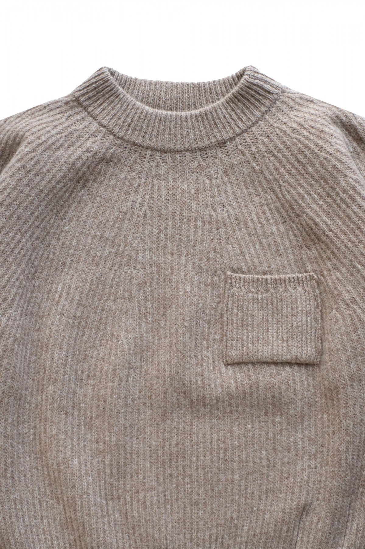 OLD JOE - MOCK-NECK SWEATER - TAUPE