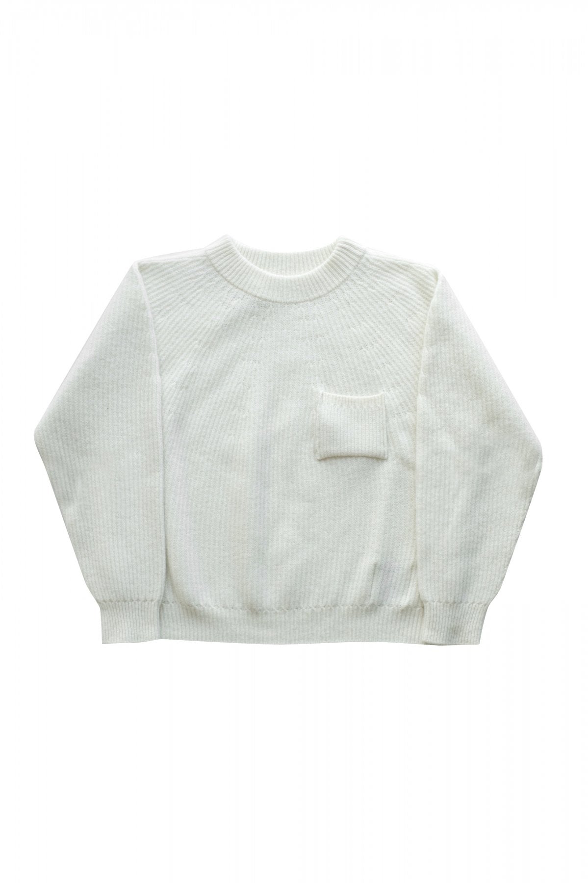 OLD JOE - MOCK-NECK SWEATER - NATURAL