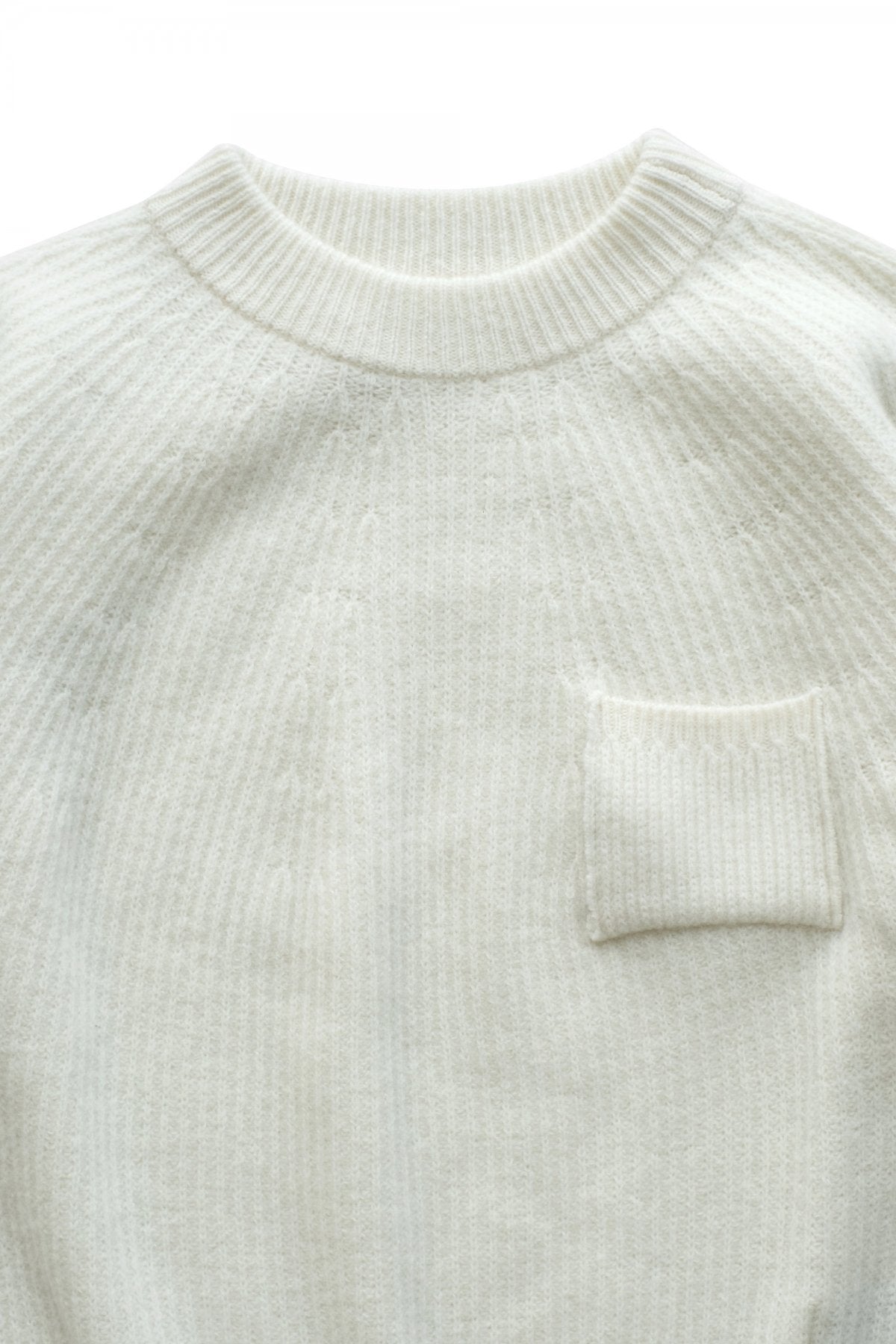 OLD JOE - MOCK-NECK SWEATER - NATURAL