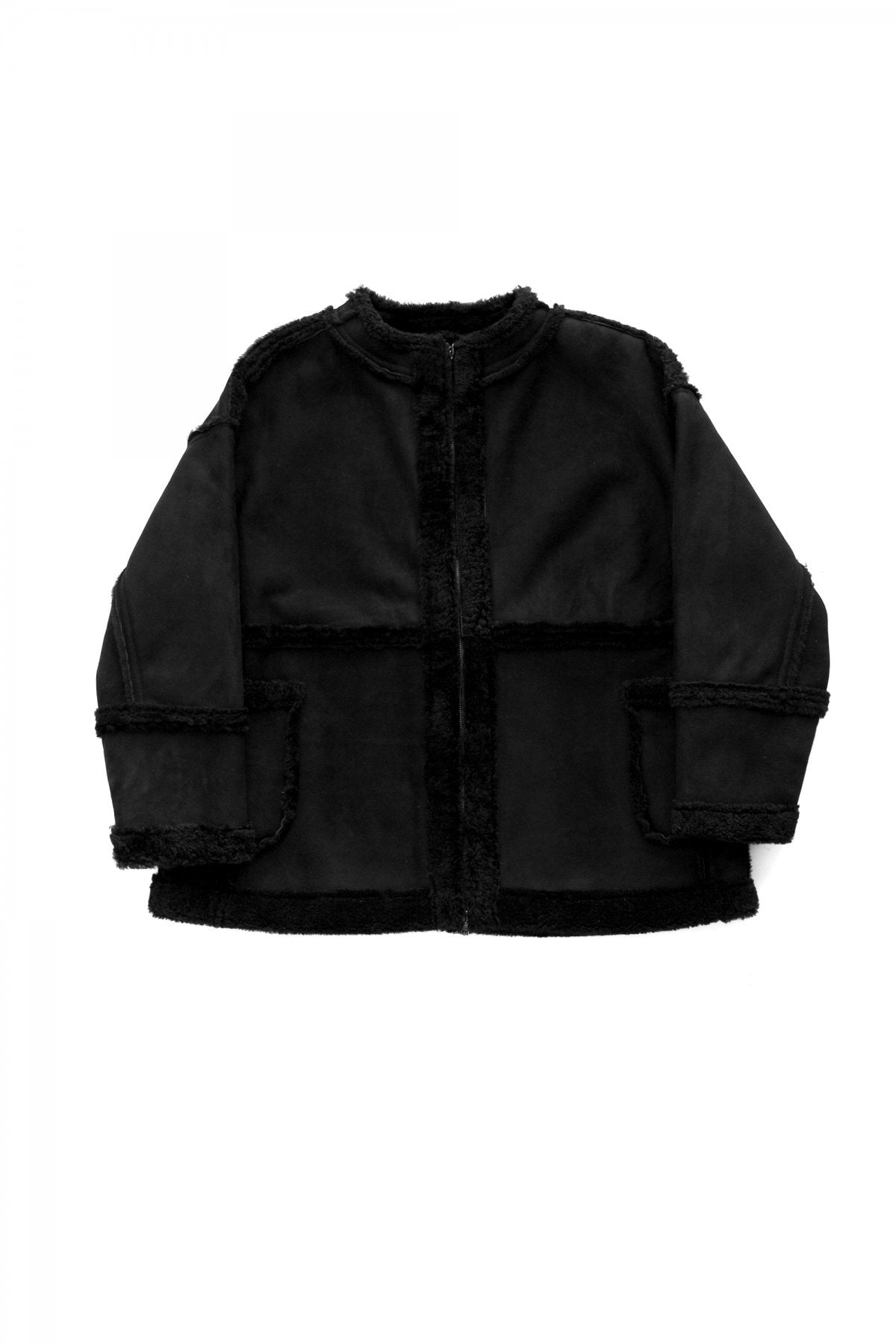 Porter Classic - MOUTON BEATNIK SMOCK - BLACK